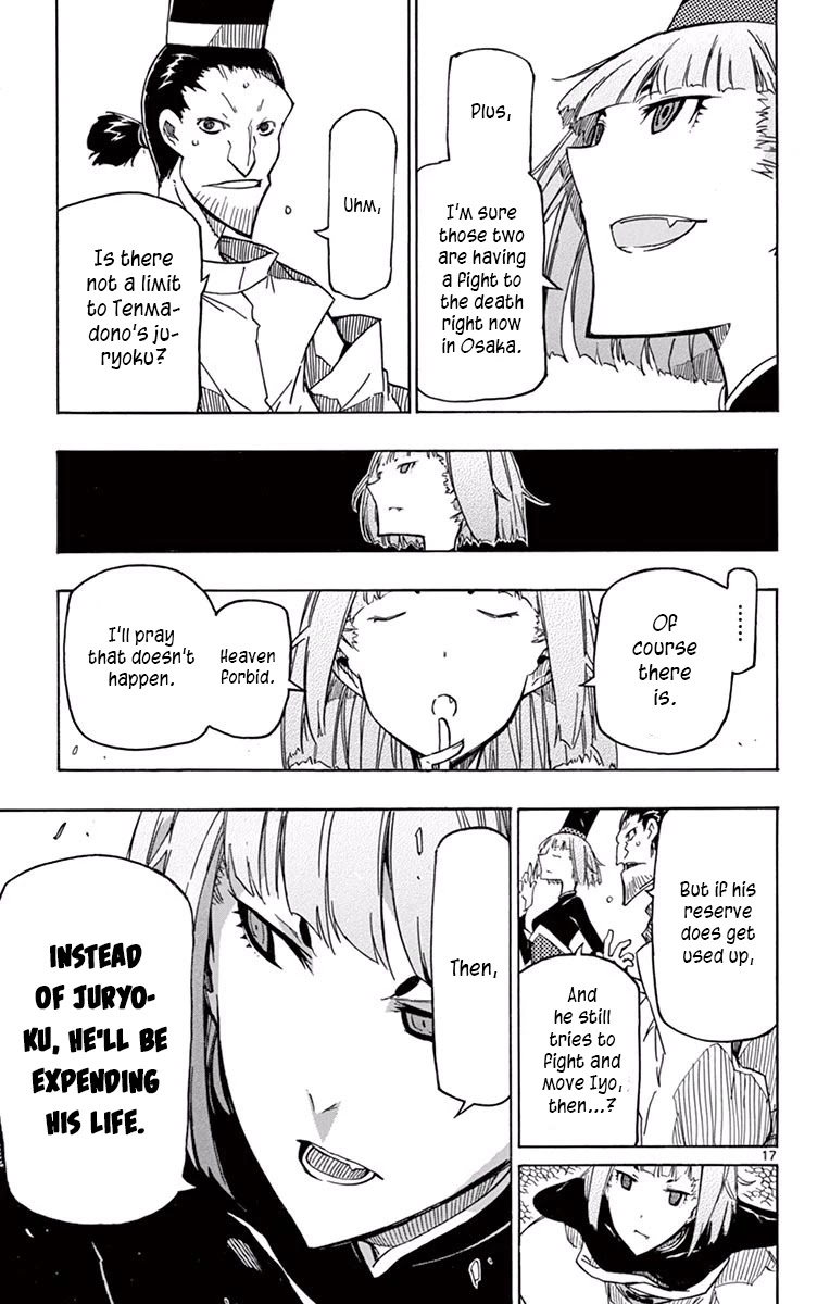 Joujuu Senjin!! Mushibugyo Chapter 286 page 16 - Chapter 286: Gotou's Fierce Attack