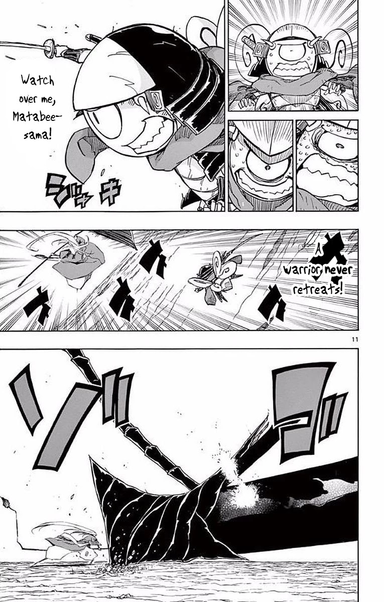 Joujuu Senjin!! Mushibugyo Chapter 289 page 11 - Chapter 289: Gotou and Semikaze