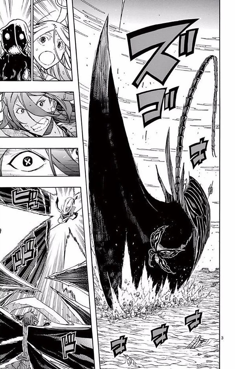 Joujuu Senjin!! Mushibugyo Chapter 291 page 3 - Chapter 291: Offence and Defence - Two Sides of the Same Coin