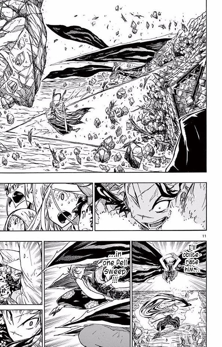 Joujuu Senjin!! Mushibugyo Chapter 297 page 13 - Chapter 297: The Samurai's Strike