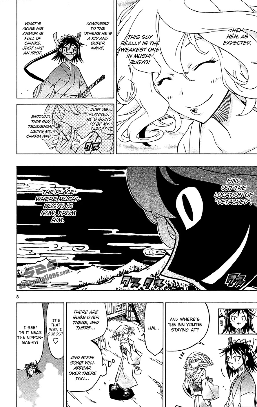Joujuu Senjin!! Mushibugyo Chapter 30 page 9 - Chapter 30: Honey Trap