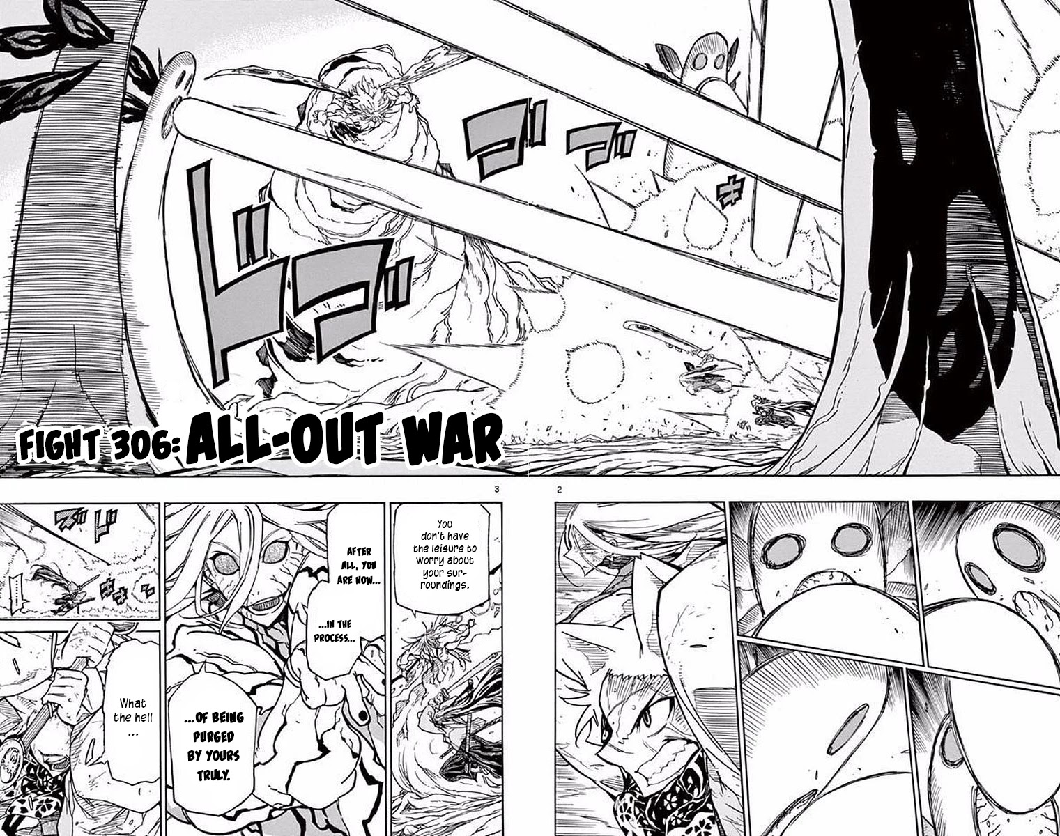 Joujuu Senjin!! Mushibugyo Chapter 306 page 2 - Chapter 306: All-Out War