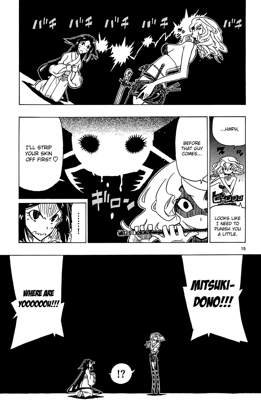 Joujuu Senjin!! Mushibugyo Chapter 31 page 16 - Chapter 31: Haru the Hostage