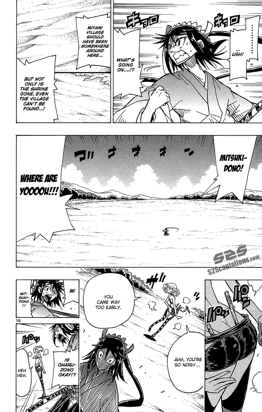 Joujuu Senjin!! Mushibugyo Chapter 31 page 17 - Chapter 31: Haru the Hostage