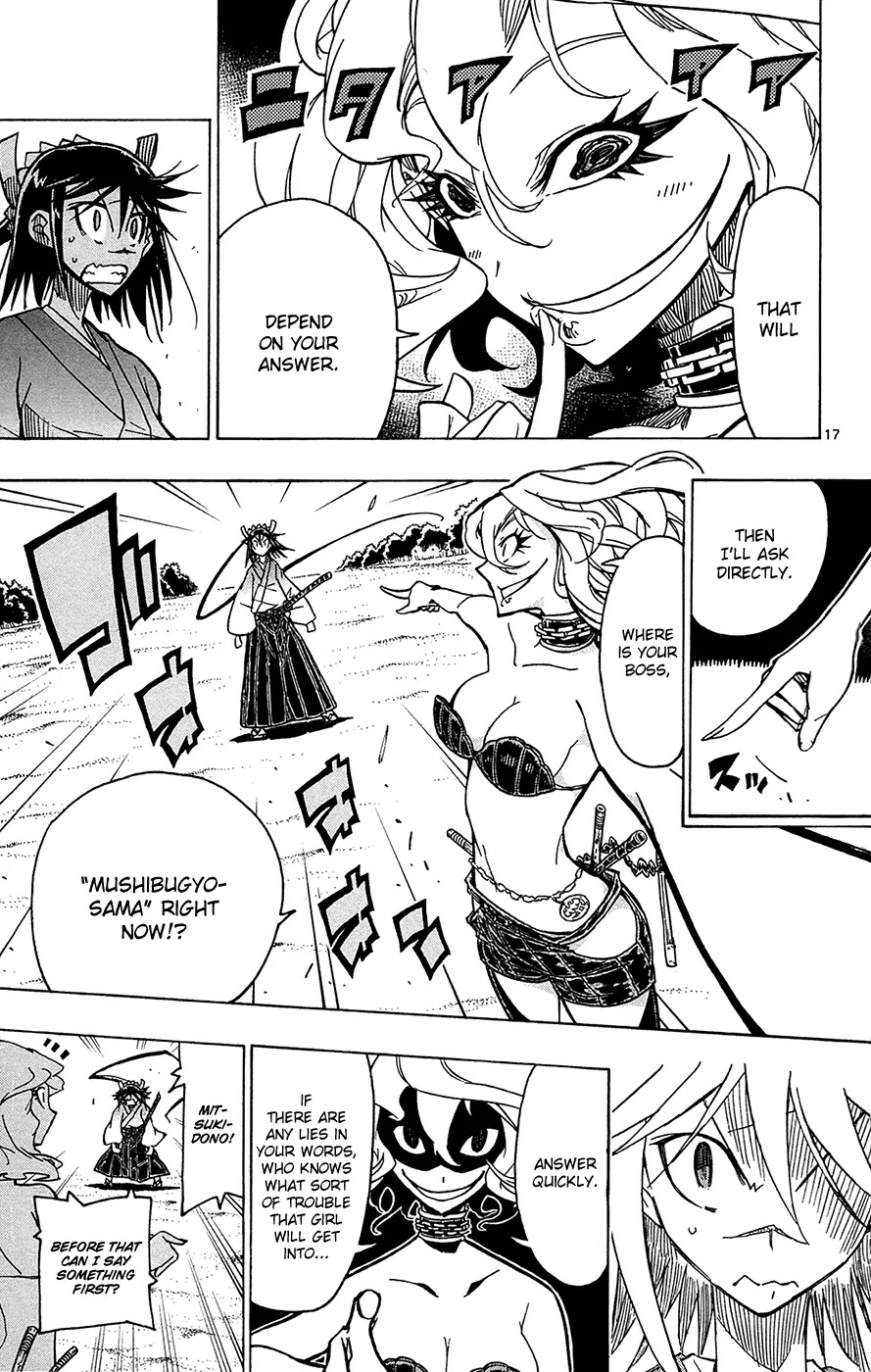 Joujuu Senjin!! Mushibugyo Chapter 31 page 18 - Chapter 31: Haru the Hostage
