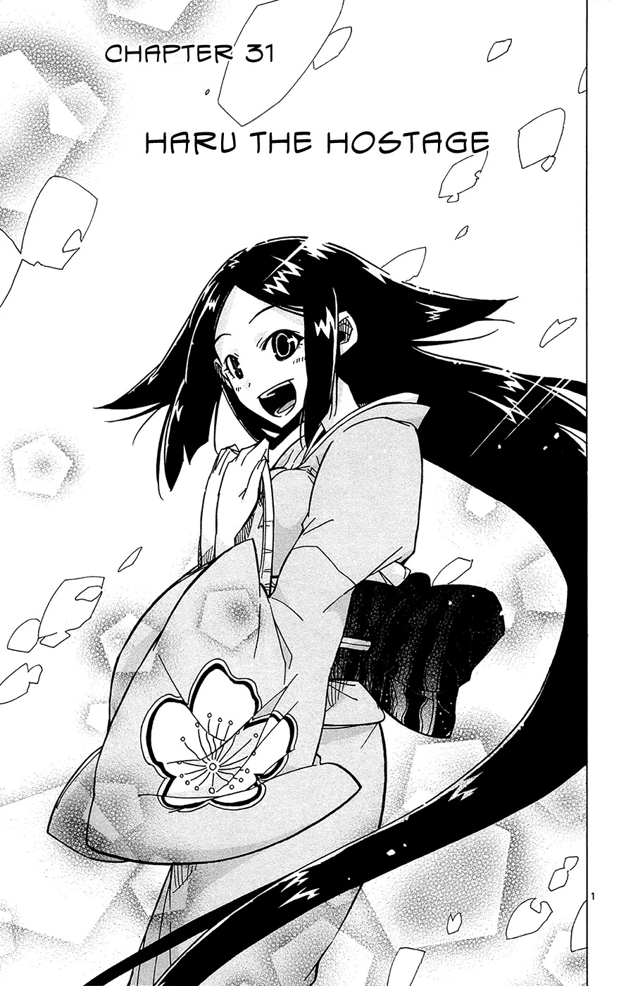 Joujuu Senjin!! Mushibugyo Chapter 31 page 2 - Chapter 31: Haru the Hostage