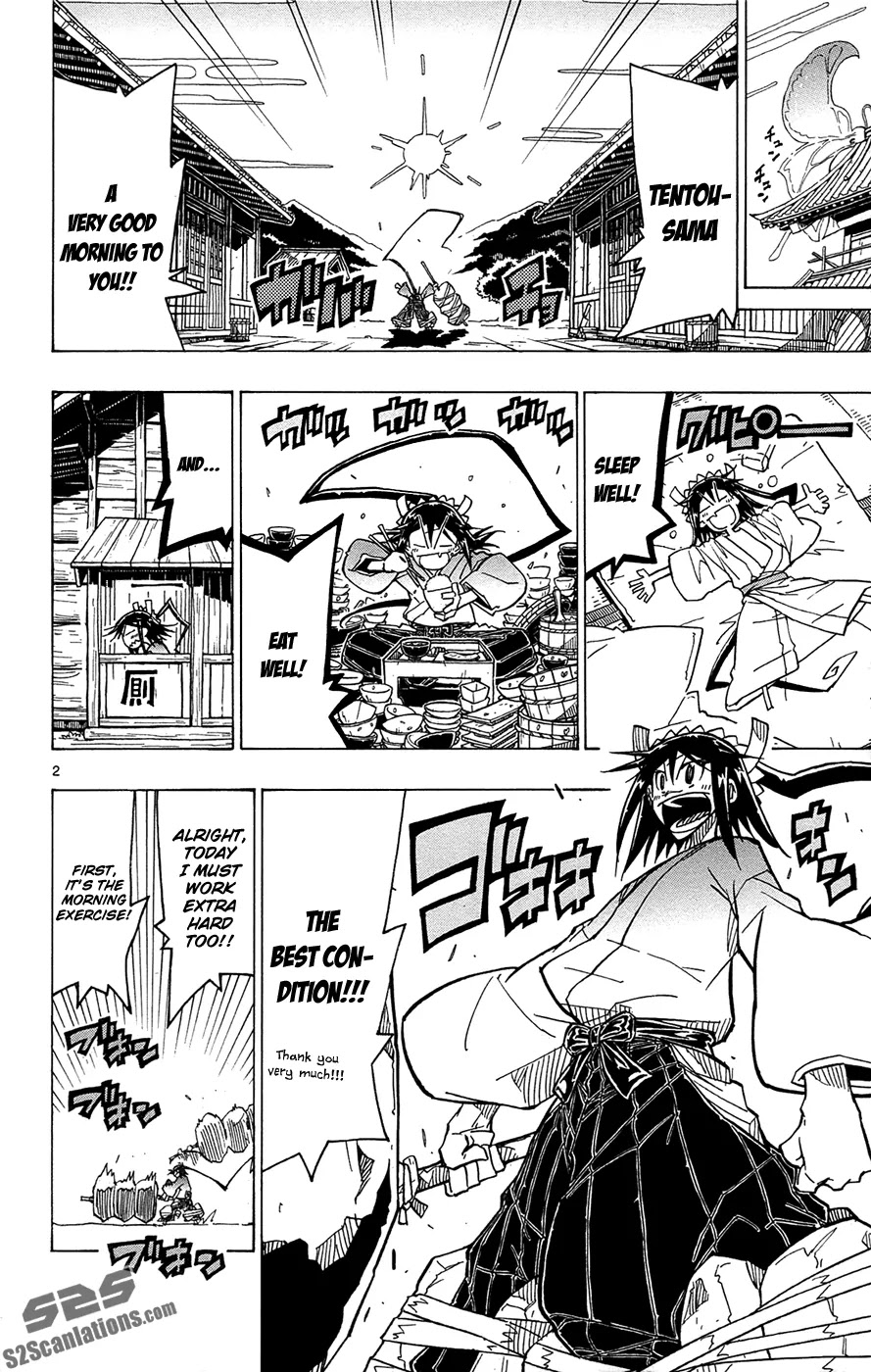 Joujuu Senjin!! Mushibugyo Chapter 31 page 3 - Chapter 31: Haru the Hostage