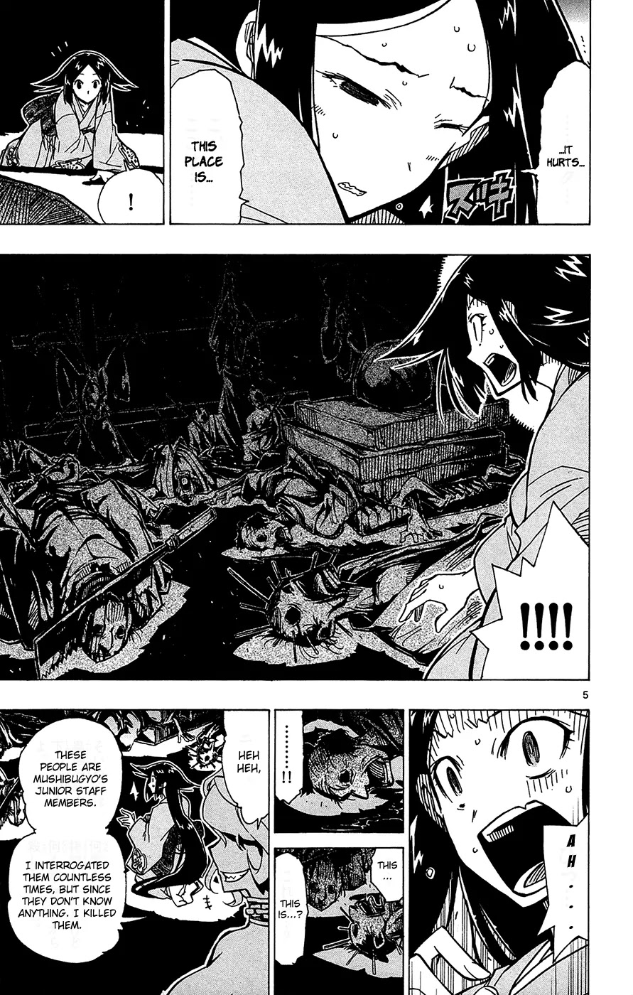 Joujuu Senjin!! Mushibugyo Chapter 31 page 6 - Chapter 31: Haru the Hostage