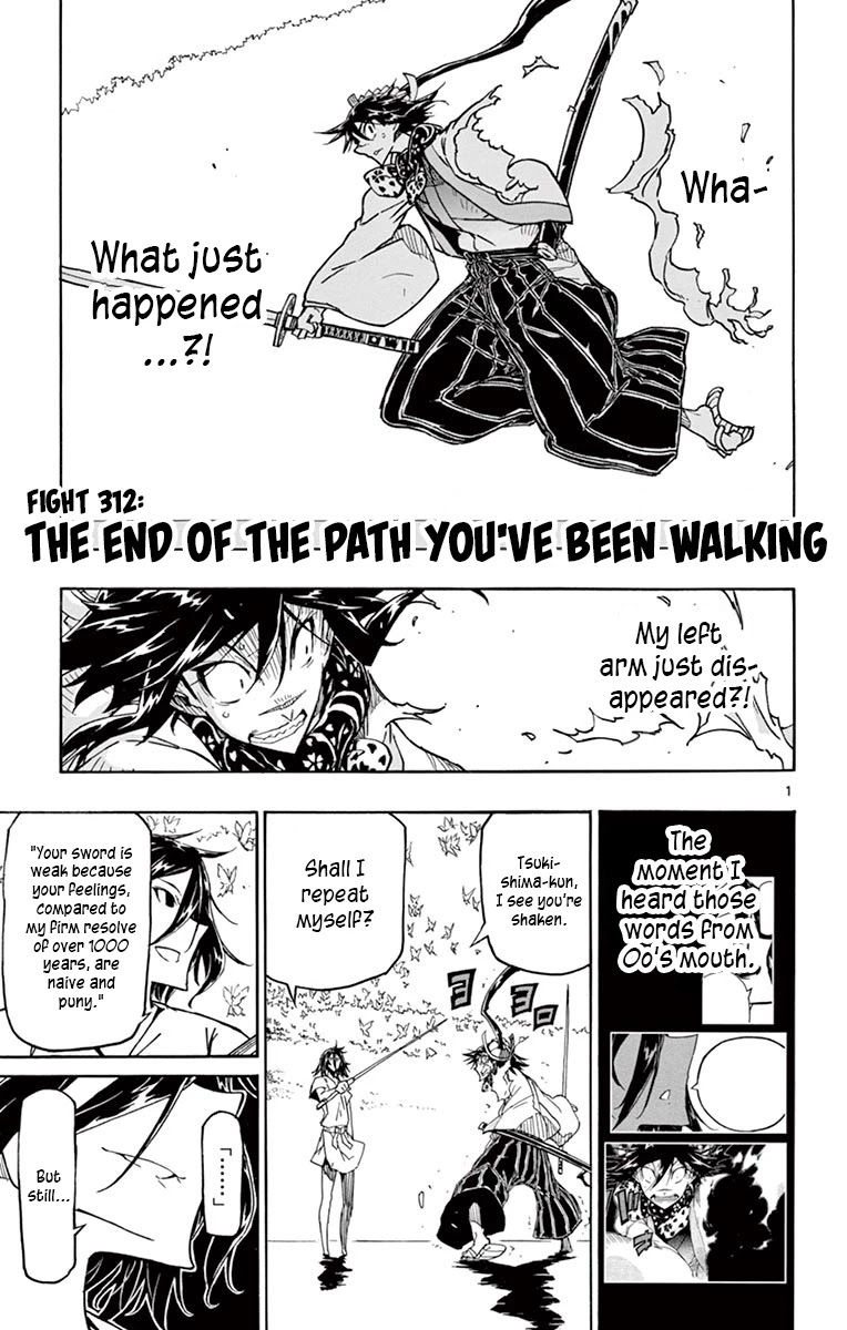 Joujuu Senjin!! Mushibugyo Chapter 312 page 1 - Chapter 312: The End of the Path You've Been Walking
