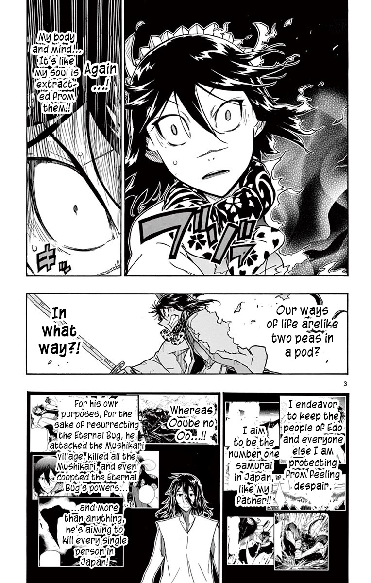 Joujuu Senjin!! Mushibugyo Chapter 312 page 3 - Chapter 312: The End of the Path You've Been Walking