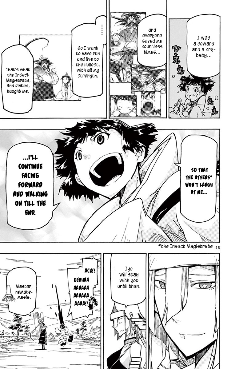 Joujuu Senjin!! Mushibugyo Chapter 316 page 16 - Chapter 316: 7 Years Later [END]