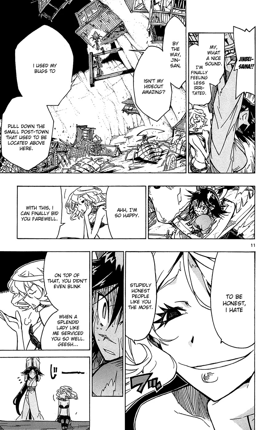 Joujuu Senjin!! Mushibugyo Chapter 32 page 12 - Chapter 32: The Hideout