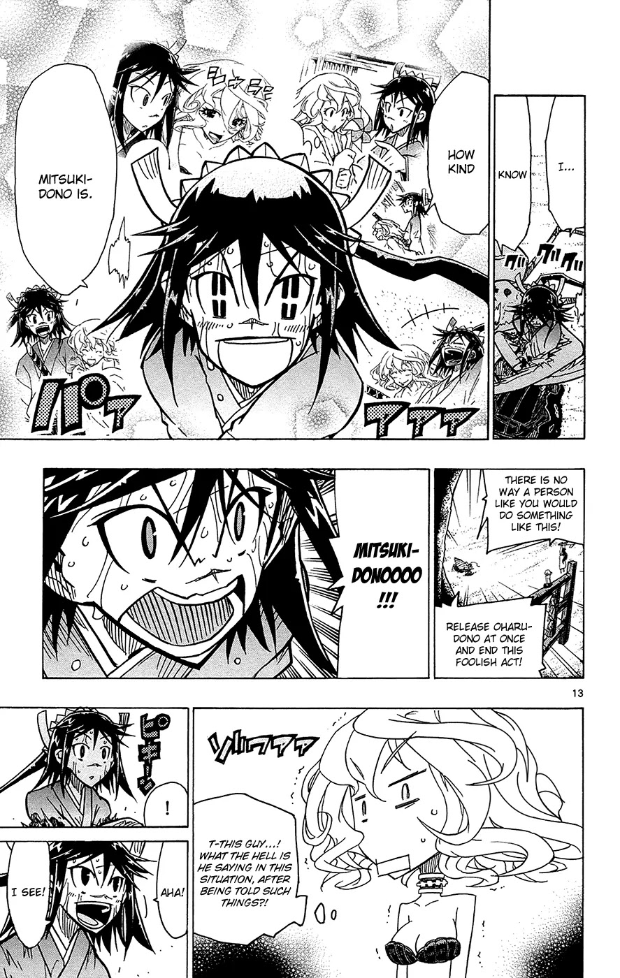 Joujuu Senjin!! Mushibugyo Chapter 32 page 14 - Chapter 32: The Hideout