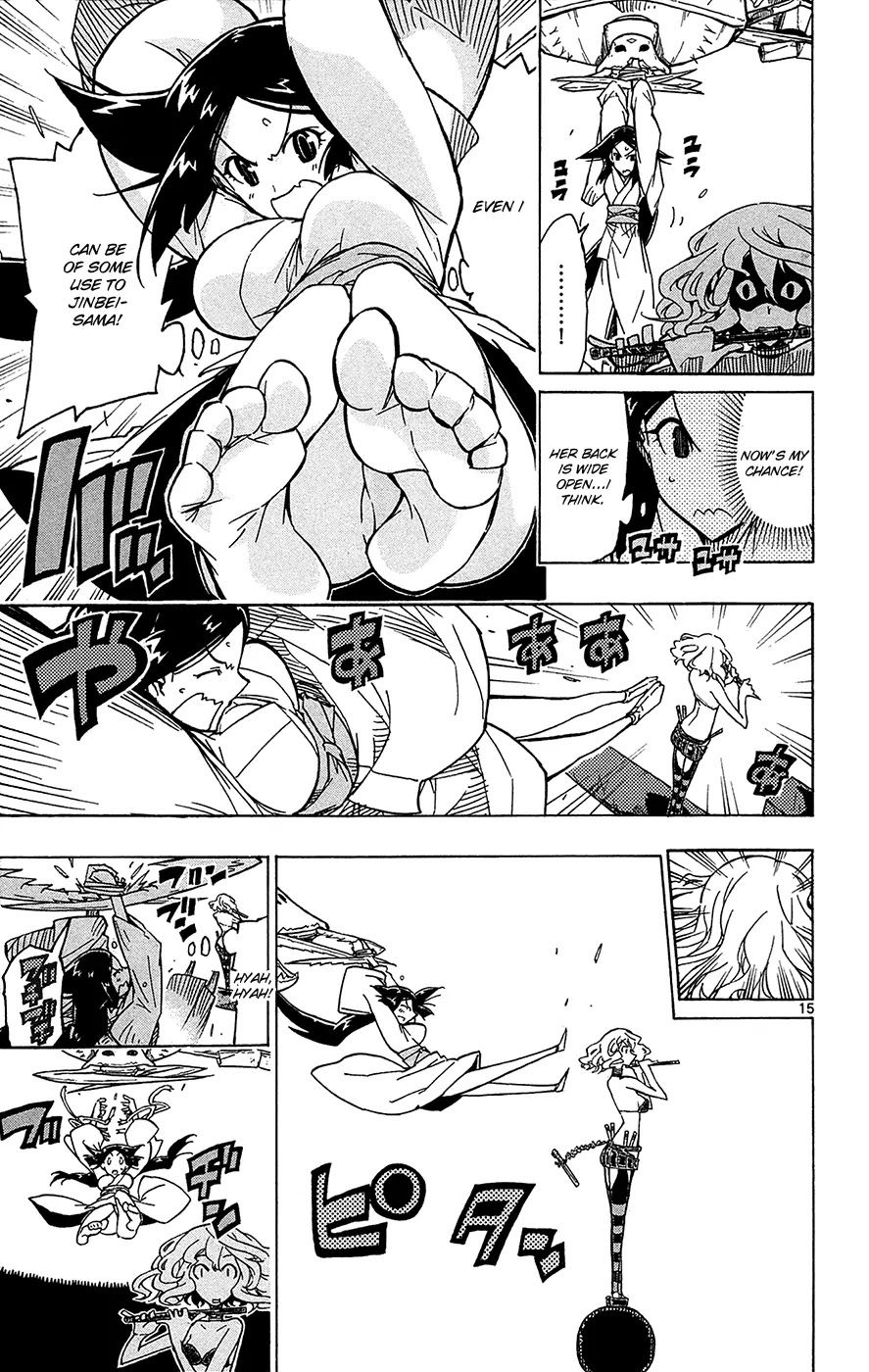 Joujuu Senjin!! Mushibugyo Chapter 32 page 16 - Chapter 32: The Hideout