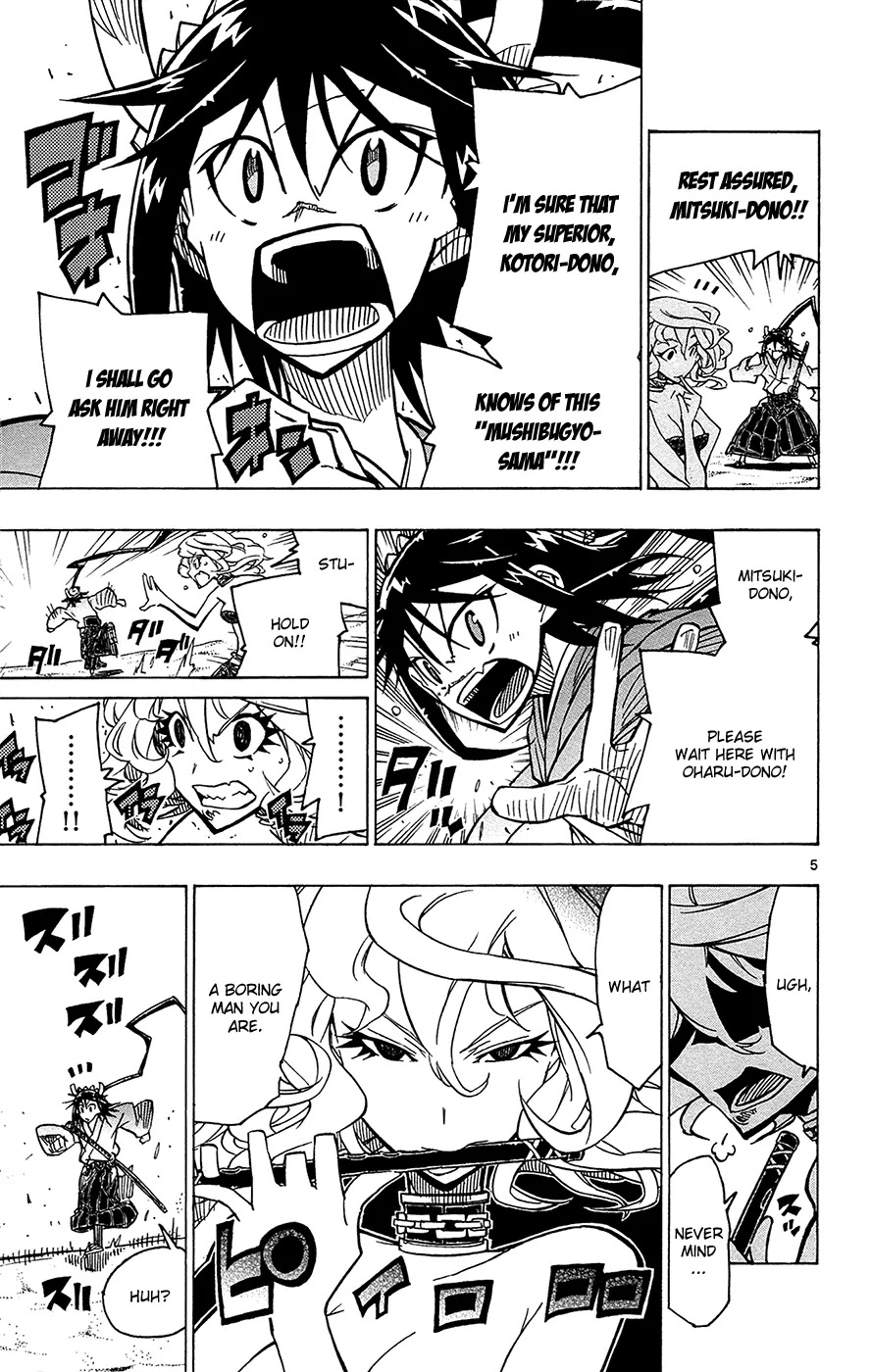 Joujuu Senjin!! Mushibugyo Chapter 32 page 6 - Chapter 32: The Hideout