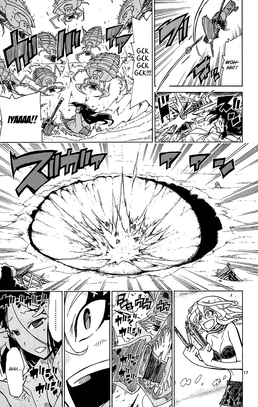 Joujuu Senjin!! Mushibugyo Chapter 33 page 18 - Chapter 33: From Above and Below