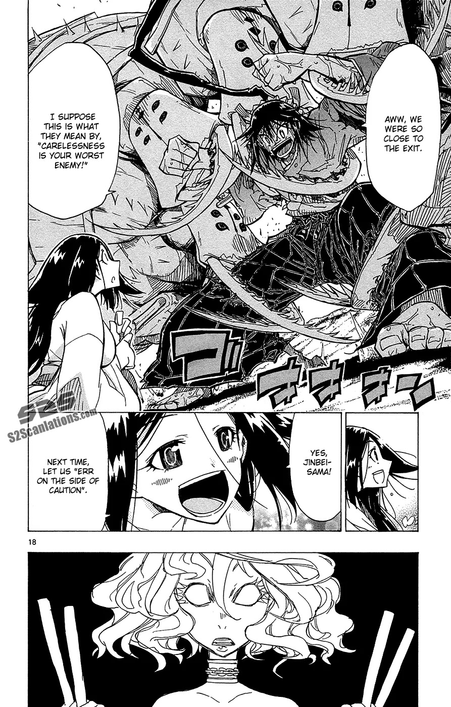 Joujuu Senjin!! Mushibugyo Chapter 33 page 19 - Chapter 33: From Above and Below