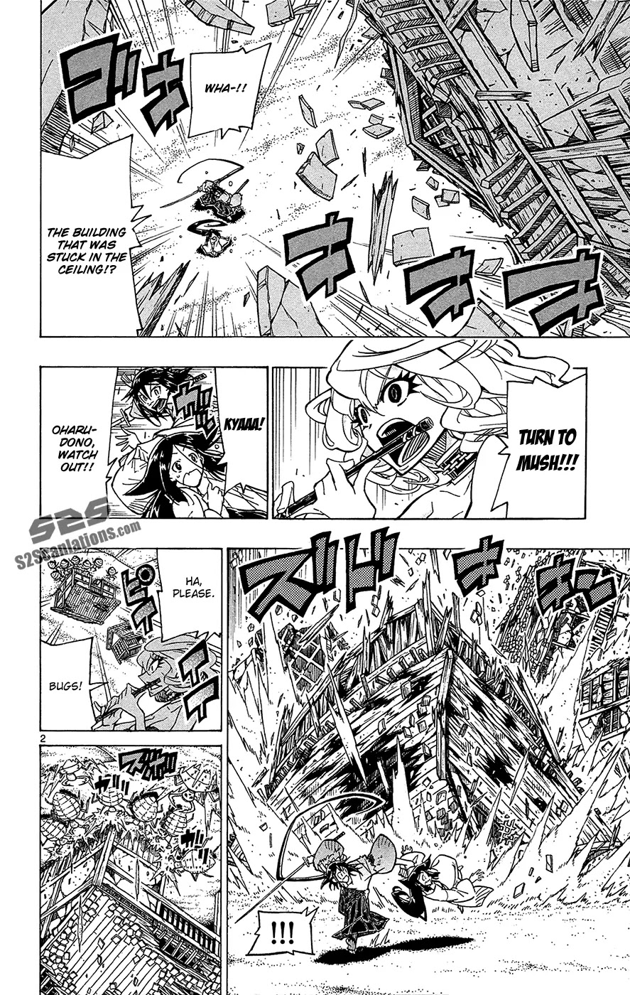 Joujuu Senjin!! Mushibugyo Chapter 33 page 3 - Chapter 33: From Above and Below