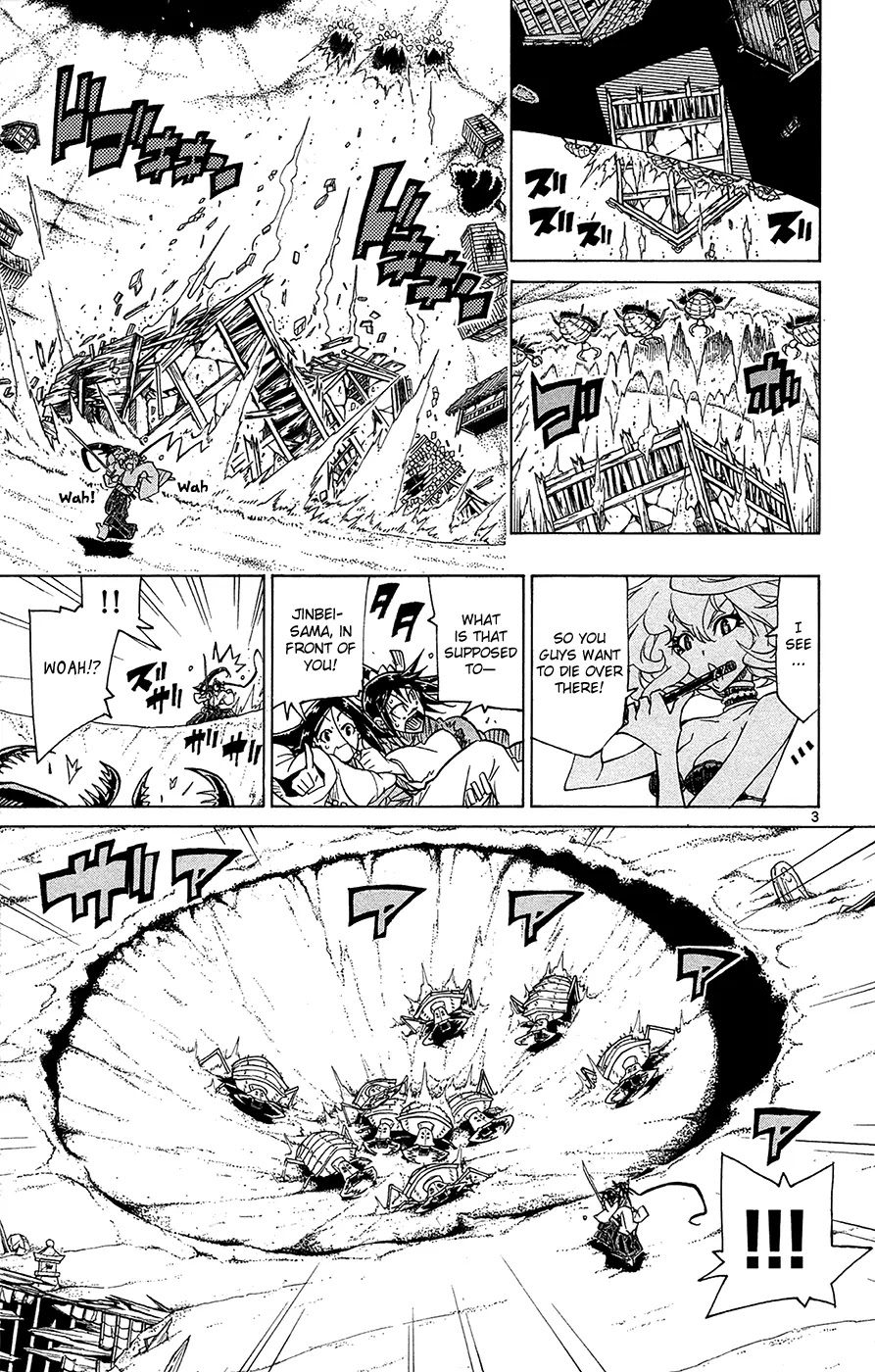 Joujuu Senjin!! Mushibugyo Chapter 33 page 4 - Chapter 33: From Above and Below