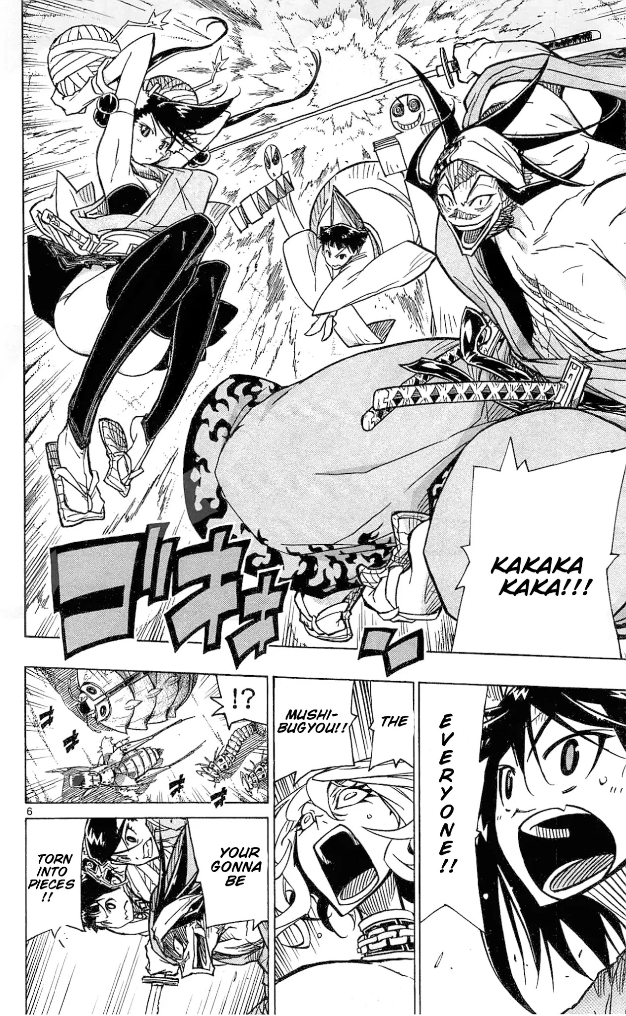 Joujuu Senjin!! Mushibugyo Chapter 34 page 6 - Chapter 34: Worst Pick