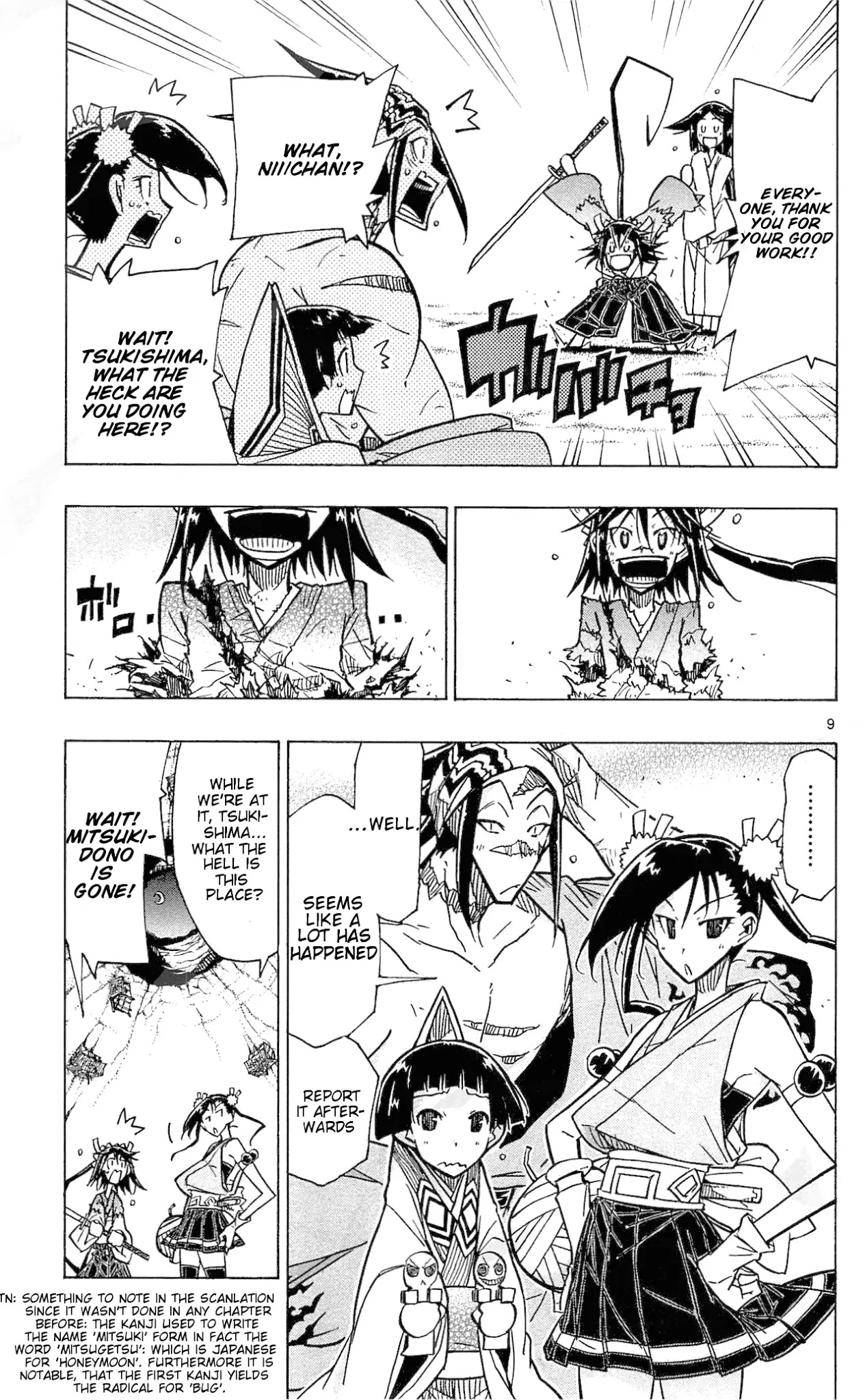 Joujuu Senjin!! Mushibugyo Chapter 34 page 9 - Chapter 34: Worst Pick