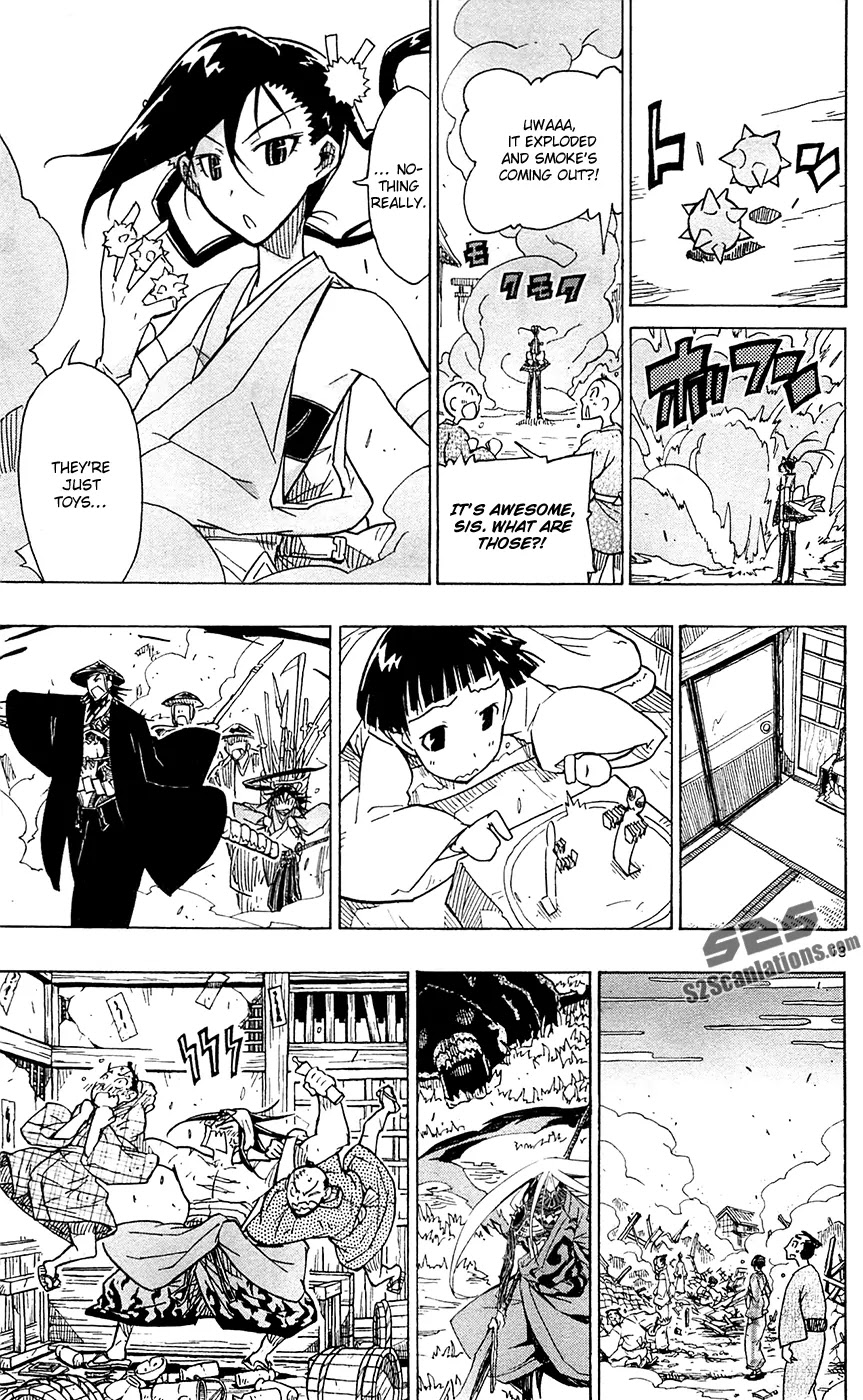 Joujuu Senjin!! Mushibugyo Chapter 37 page 18 - Chapter 37: Everyone in Town