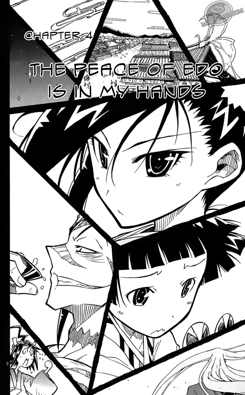 Joujuu Senjin!! Mushibugyo Chapter 4 page 3 - Chapter 4 : The Peace of Edo is in my Hands