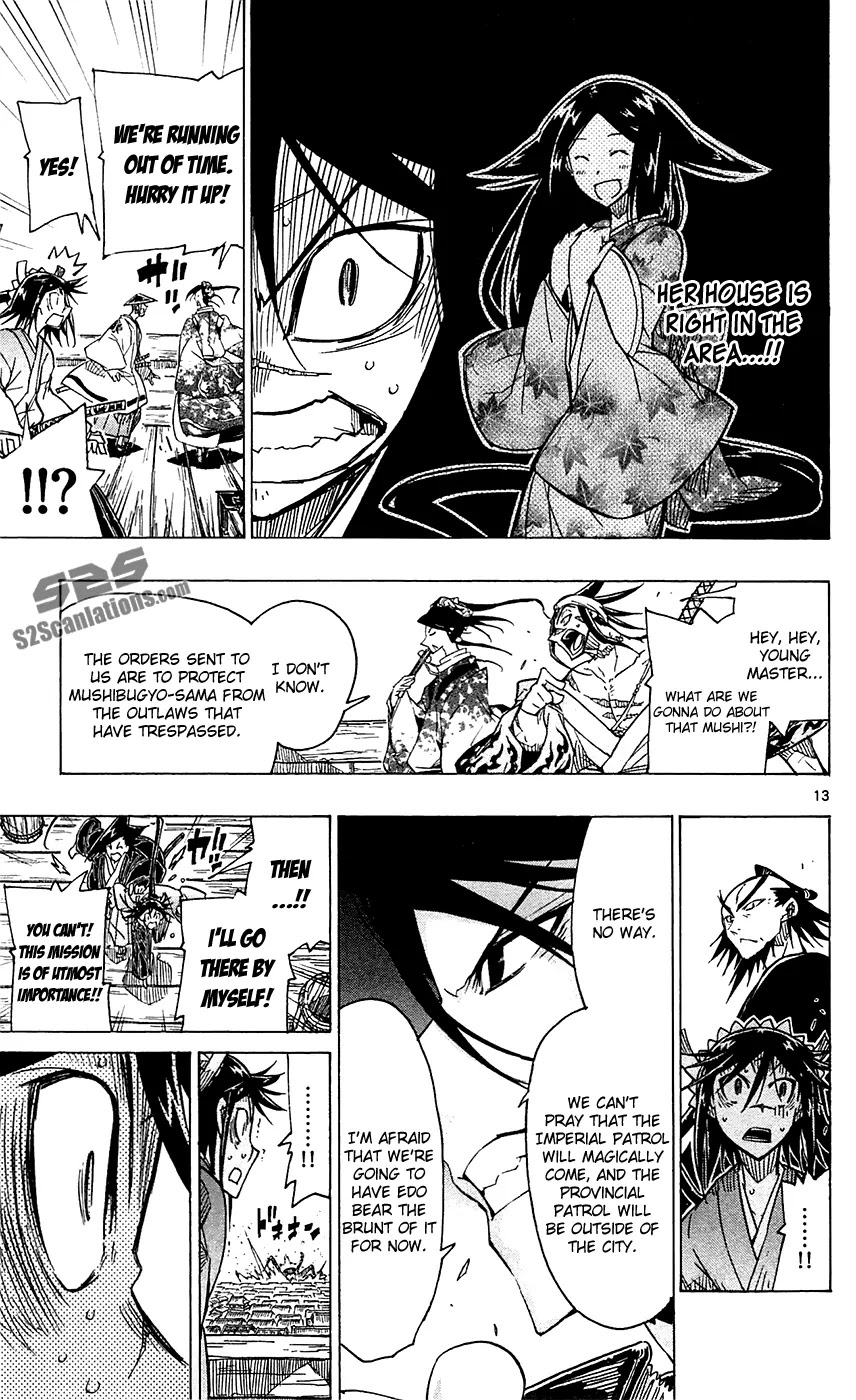 Joujuu Senjin!! Mushibugyo Chapter 41 page 14 - Chapter 41: Set Sail!