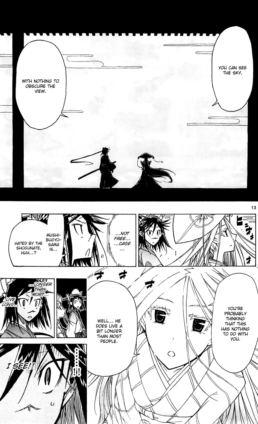 Joujuu Senjin!! Mushibugyo Chapter 45 page 14 - Chapter 45: The Attendant