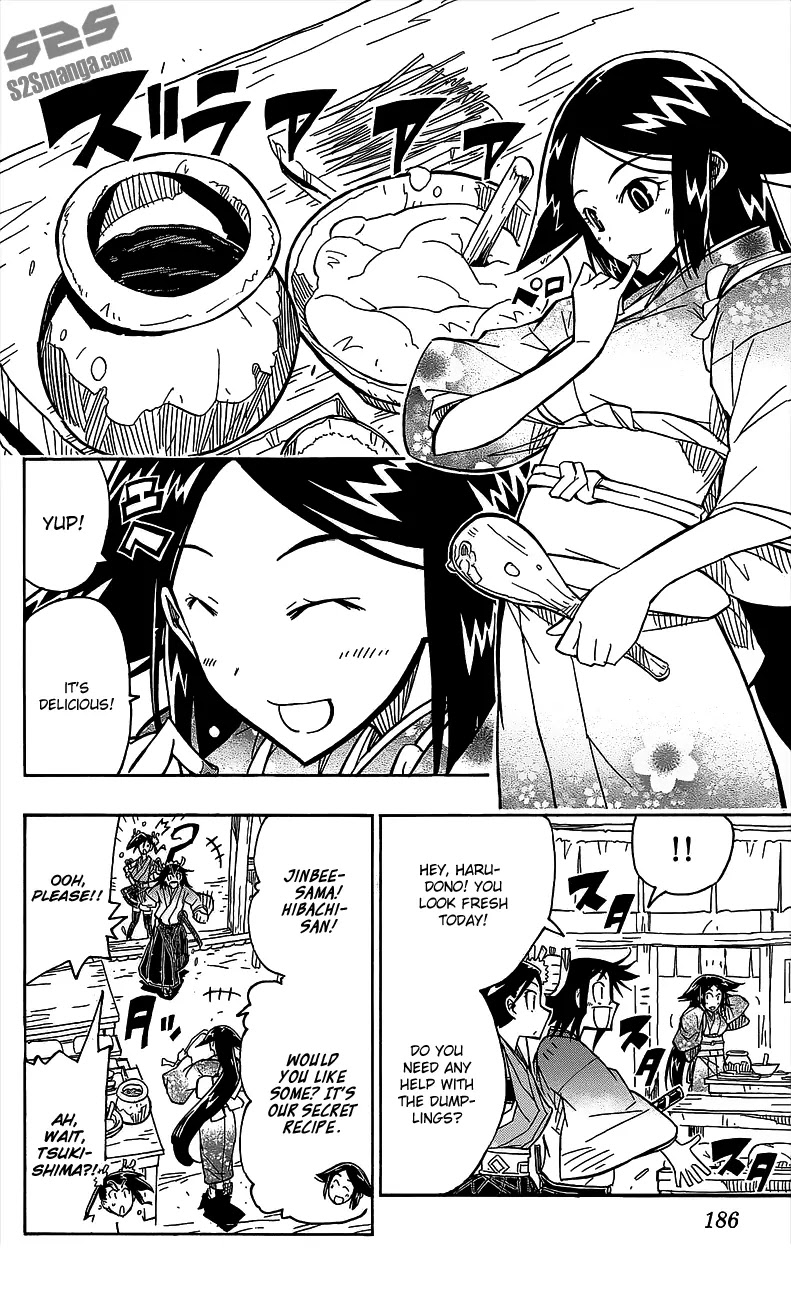 Joujuu Senjin!! Mushibugyo Chapter 46.5 page 3 - Vol.5 Omake Manga: The Four Seasons Tea House