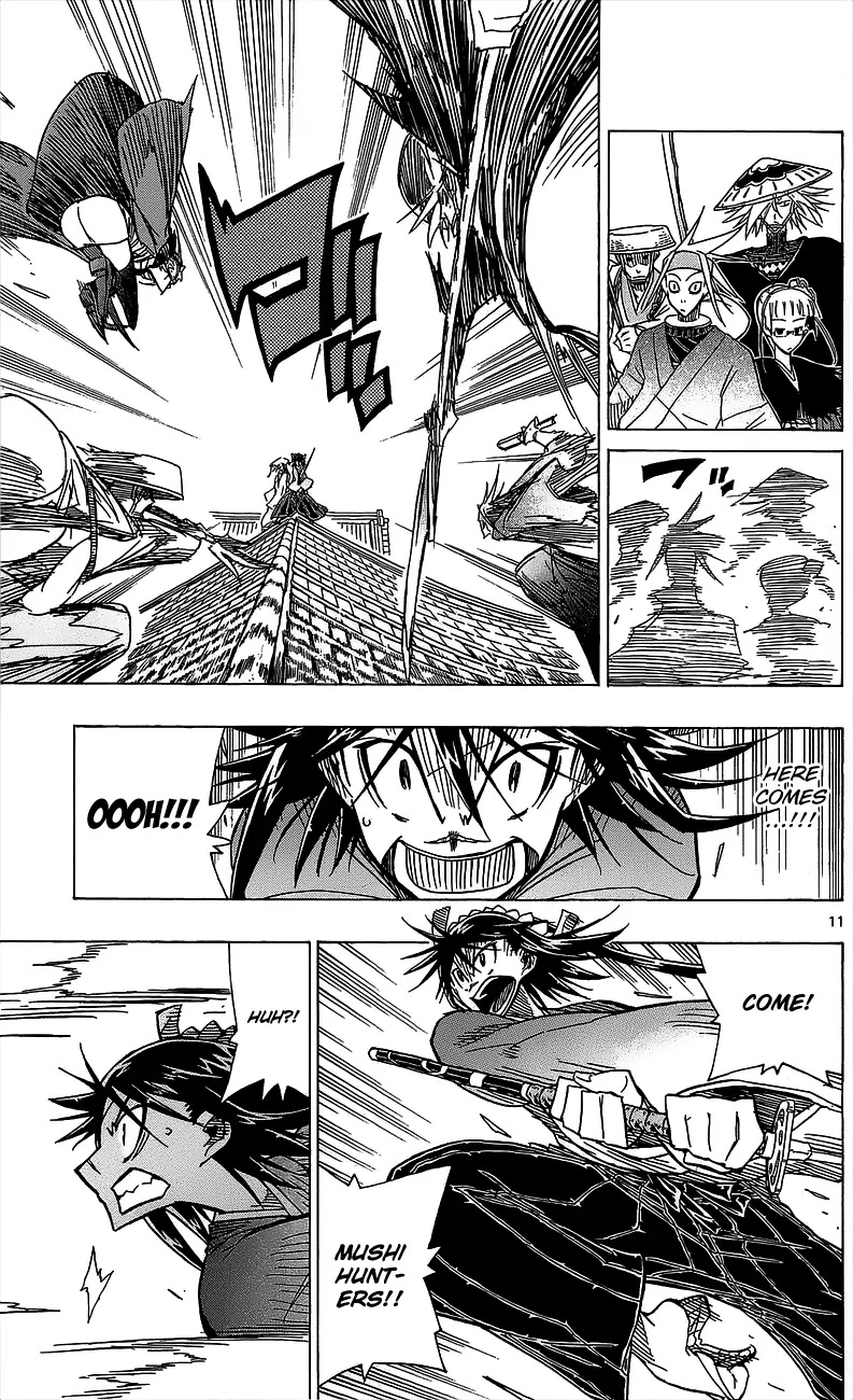 Joujuu Senjin!! Mushibugyo Chapter 46 page 12 - Chapter 46: Entangled