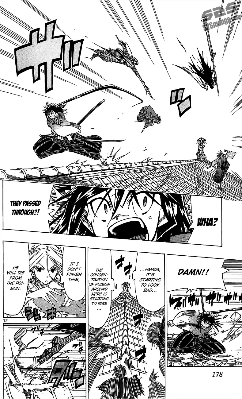 Joujuu Senjin!! Mushibugyo Chapter 46 page 13 - Chapter 46: Entangled