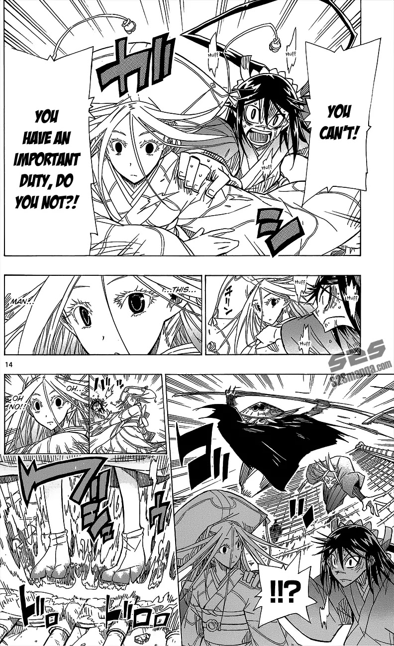 Joujuu Senjin!! Mushibugyo Chapter 46 page 15 - Chapter 46: Entangled