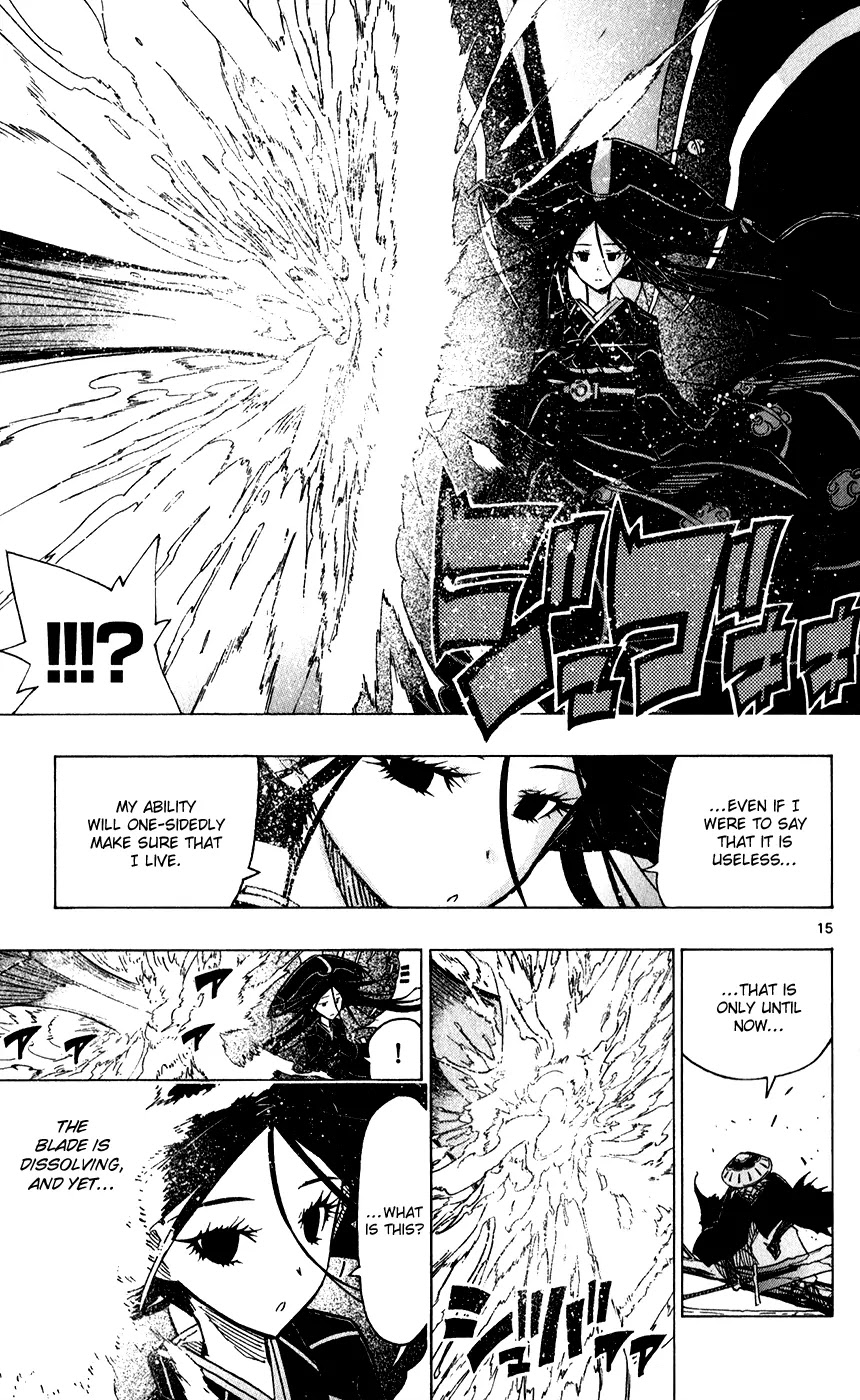 Joujuu Senjin!! Mushibugyo Chapter 48 page 16 - Chapter 48: Black Wings and the Wicked Mushi Blade