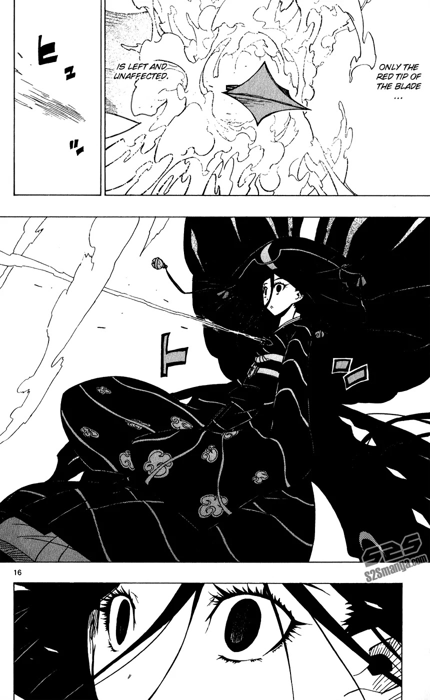 Joujuu Senjin!! Mushibugyo Chapter 48 page 17 - Chapter 48: Black Wings and the Wicked Mushi Blade