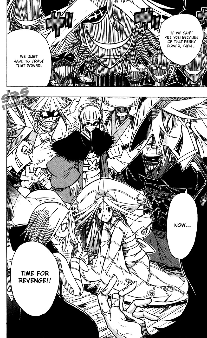 Joujuu Senjin!! Mushibugyo Chapter 48 page 19 - Chapter 48: Black Wings and the Wicked Mushi Blade