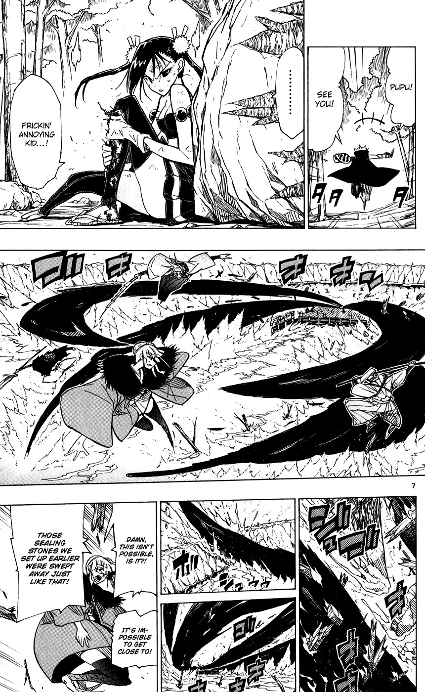 Joujuu Senjin!! Mushibugyo Chapter 48 page 8 - Chapter 48: Black Wings and the Wicked Mushi Blade