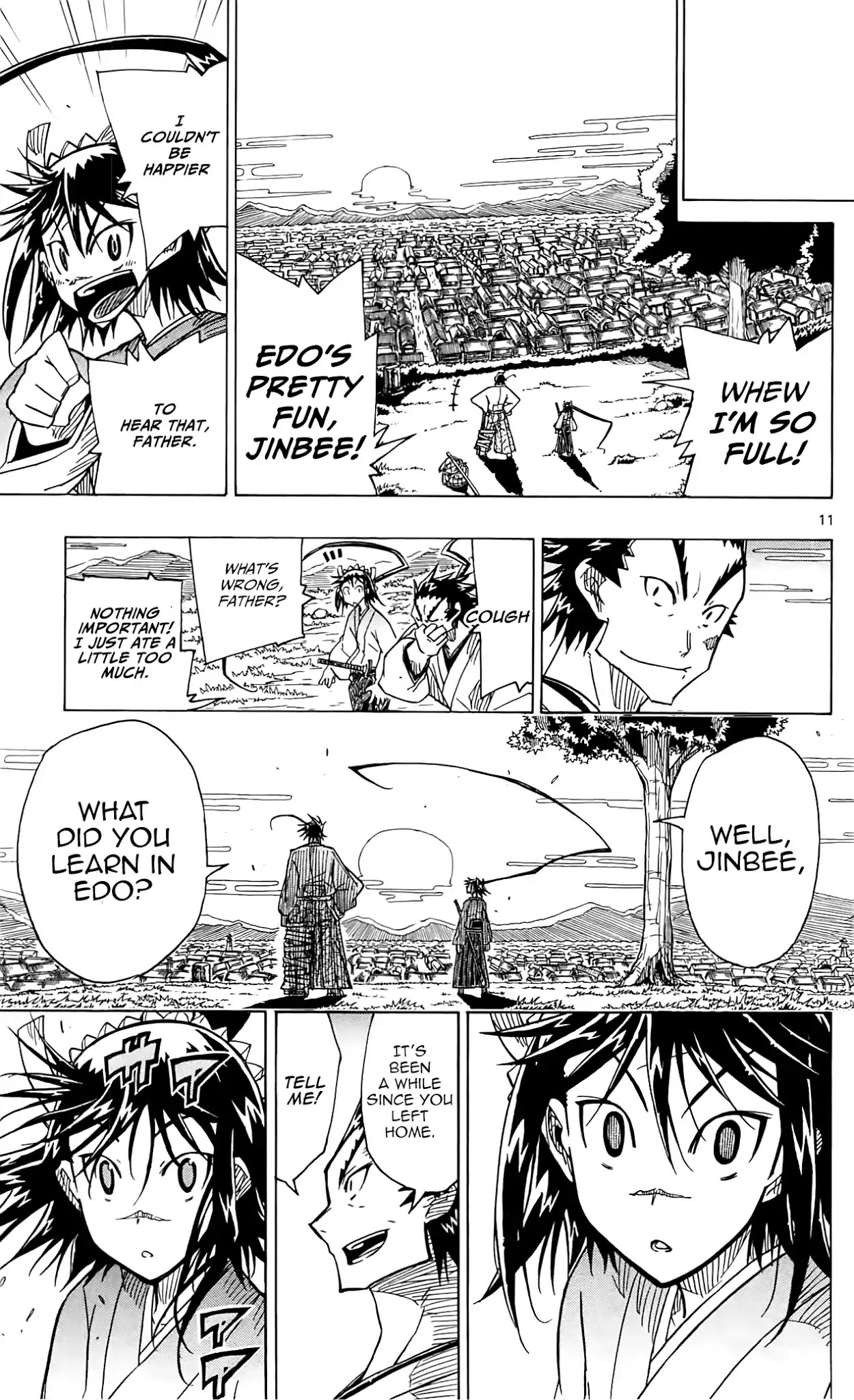 Joujuu Senjin!! Mushibugyo Chapter 59 page 11 - Chapter 59: Japan's #1 Mountain
