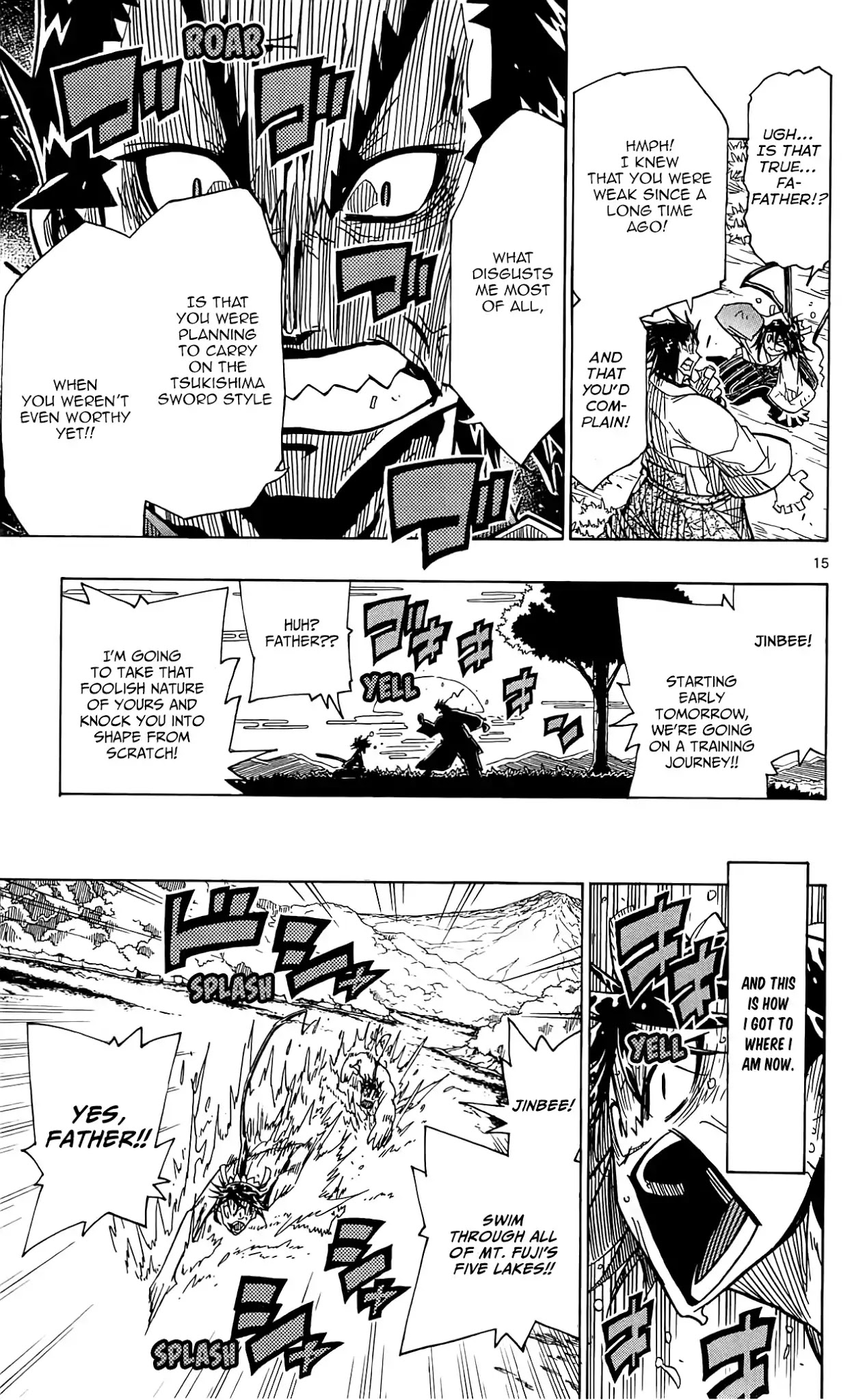 Joujuu Senjin!! Mushibugyo Chapter 59 page 15 - Chapter 59: Japan's #1 Mountain