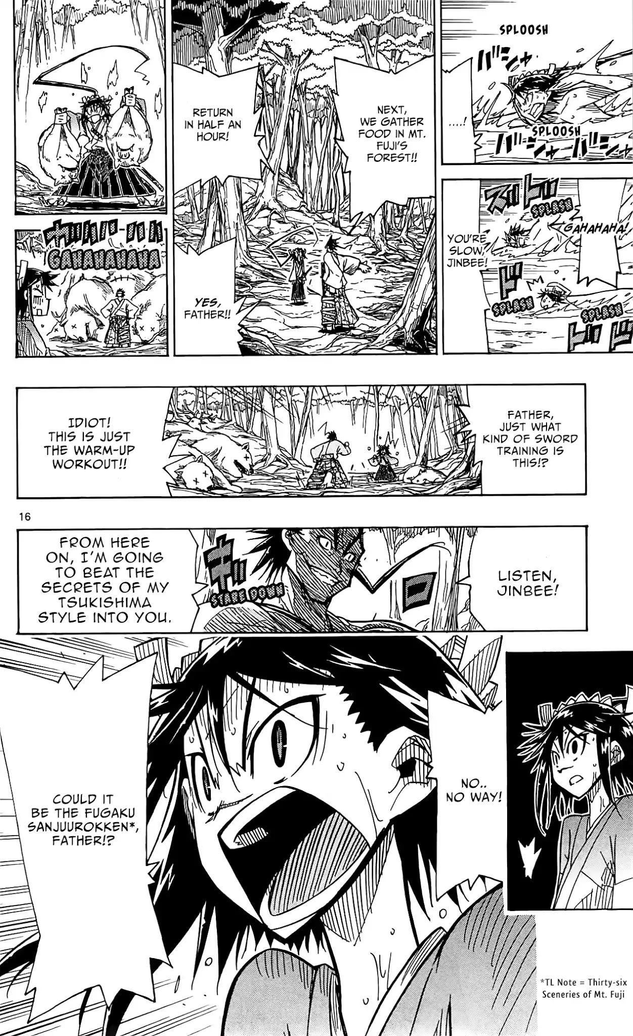 Joujuu Senjin!! Mushibugyo Chapter 59 page 16 - Chapter 59: Japan's #1 Mountain