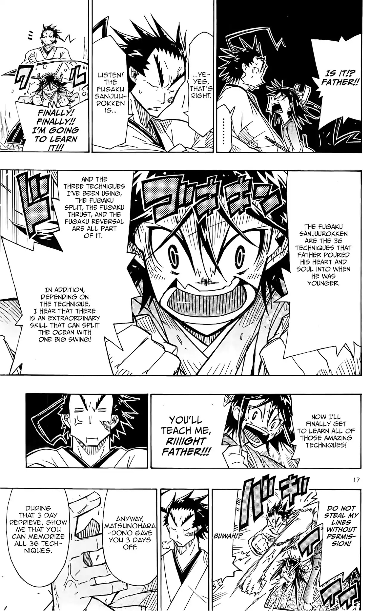 Joujuu Senjin!! Mushibugyo Chapter 59 page 17 - Chapter 59: Japan's #1 Mountain