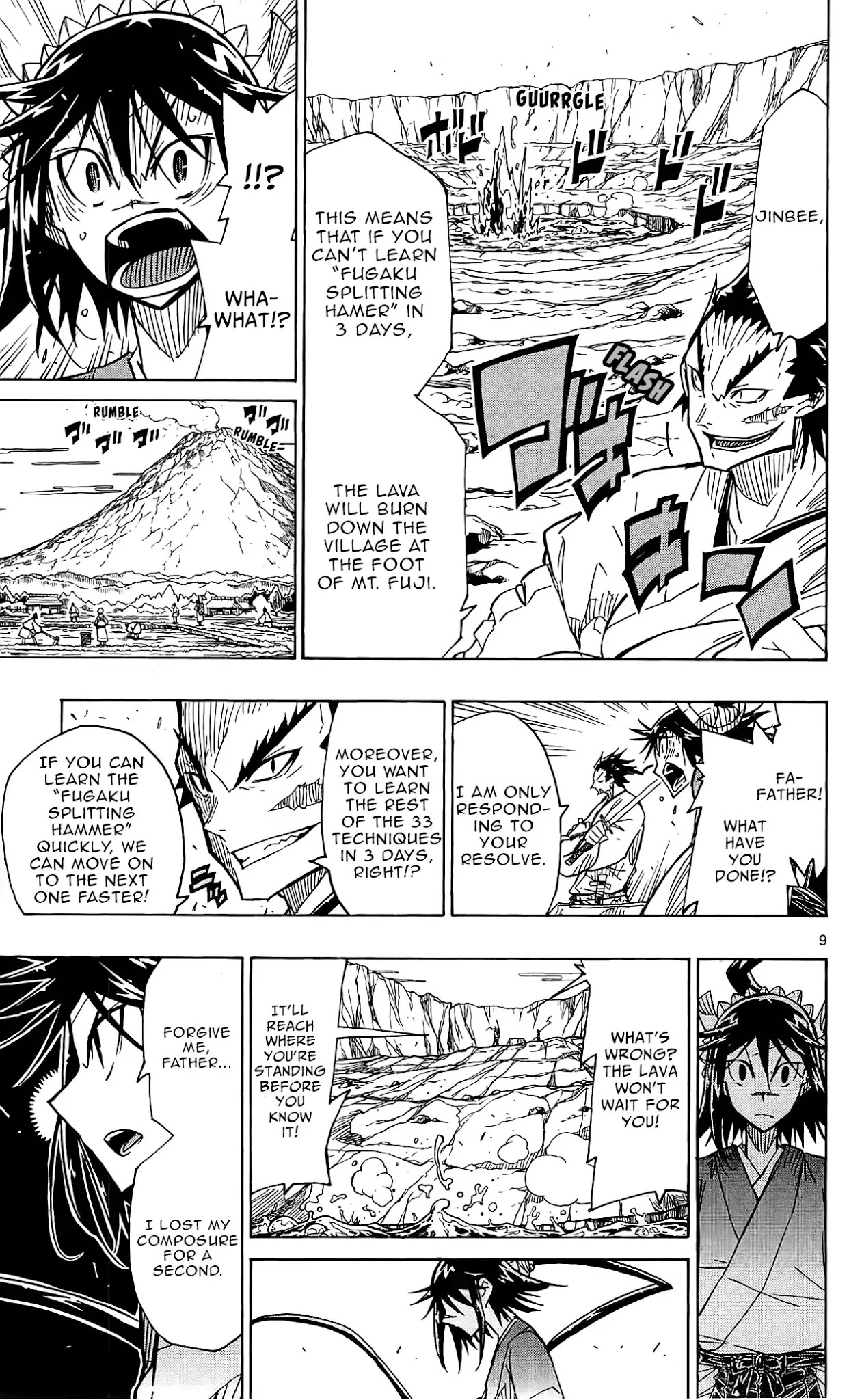 Joujuu Senjin!! Mushibugyo Chapter 60 page 10 - Chapter 60: Mt. Fuji's 36 Blades