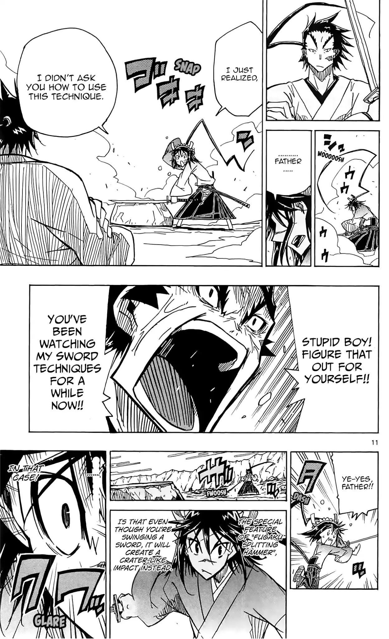 Joujuu Senjin!! Mushibugyo Chapter 60 page 12 - Chapter 60: Mt. Fuji's 36 Blades