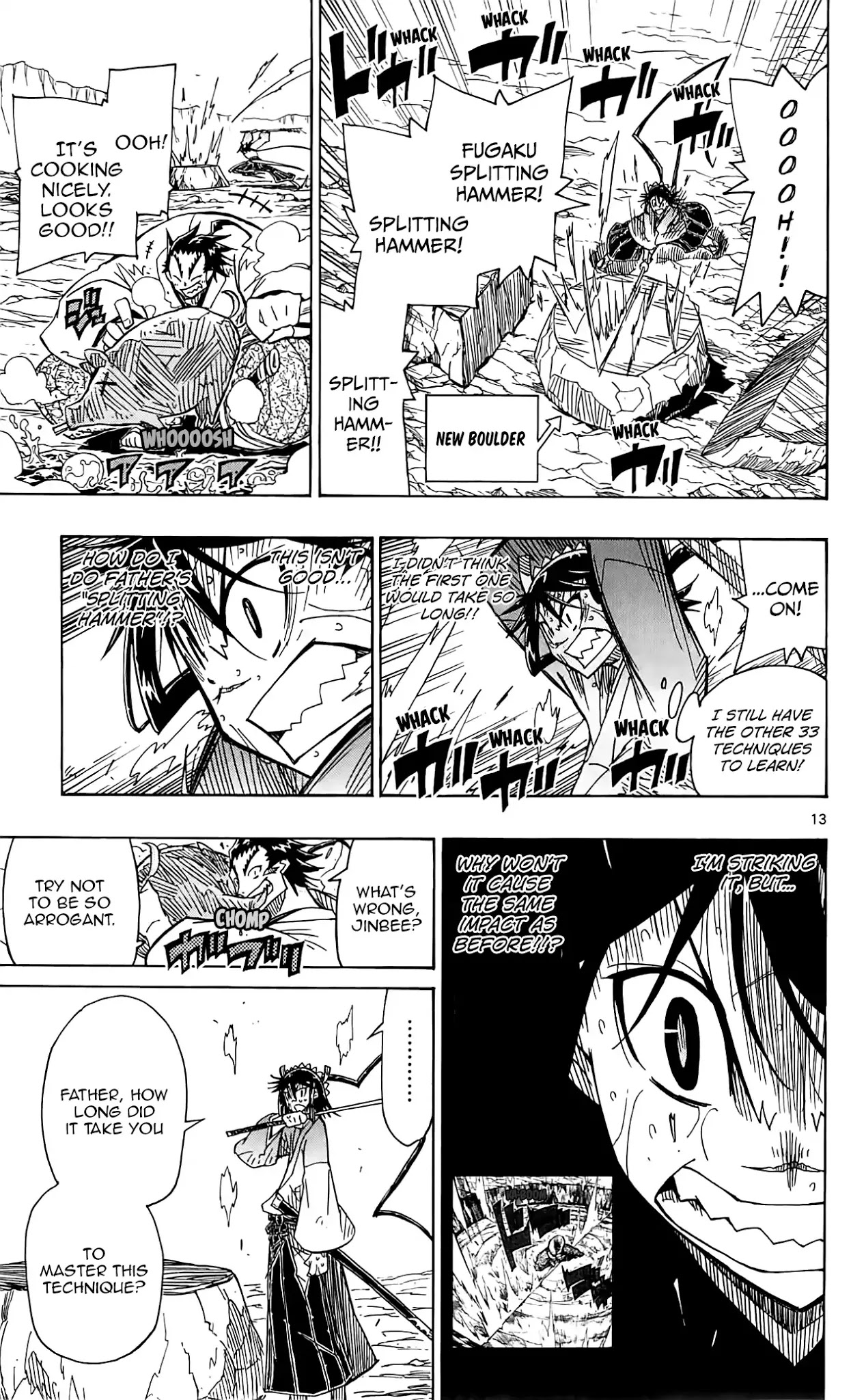 Joujuu Senjin!! Mushibugyo Chapter 60 page 14 - Chapter 60: Mt. Fuji's 36 Blades