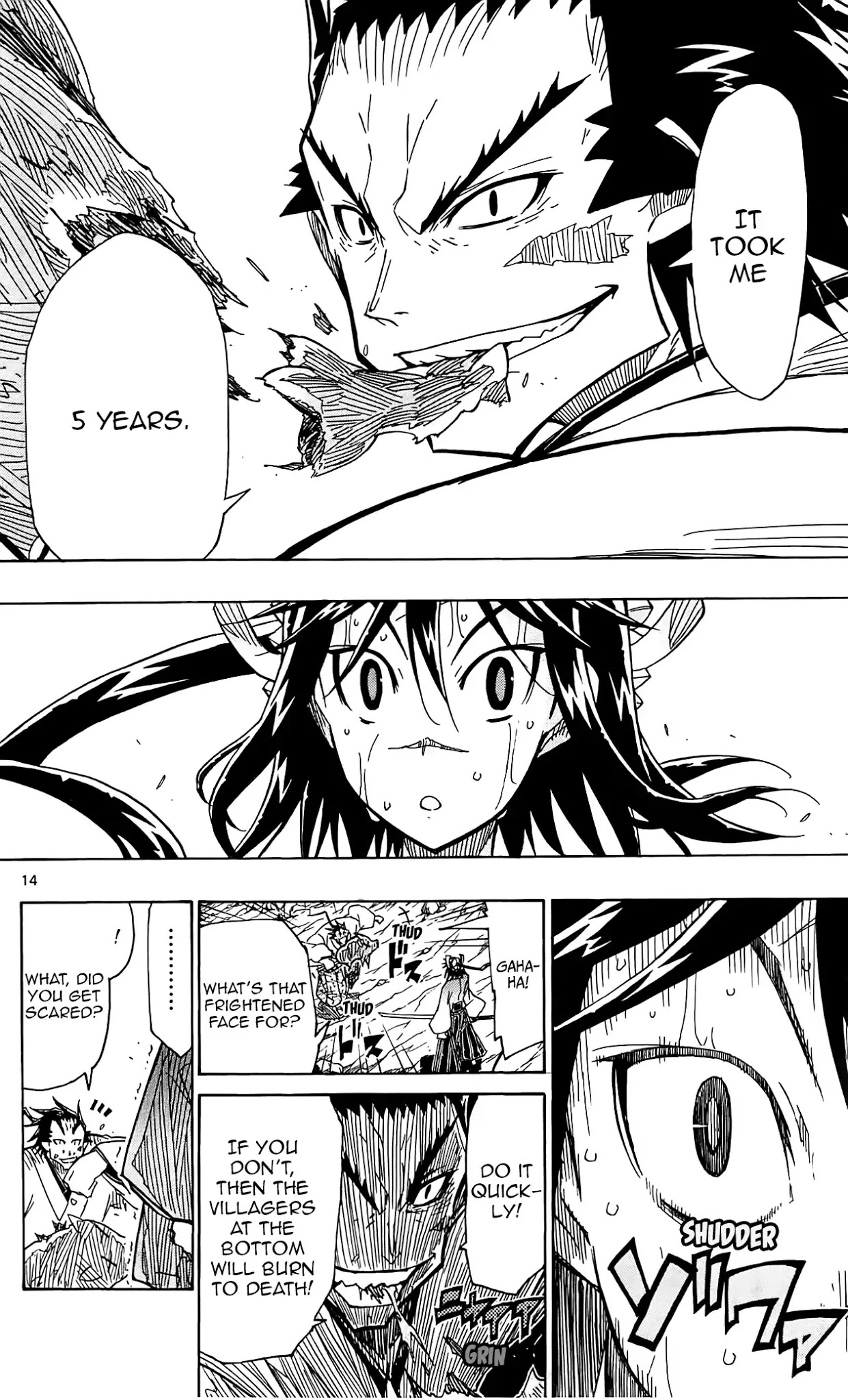 Joujuu Senjin!! Mushibugyo Chapter 60 page 15 - Chapter 60: Mt. Fuji's 36 Blades