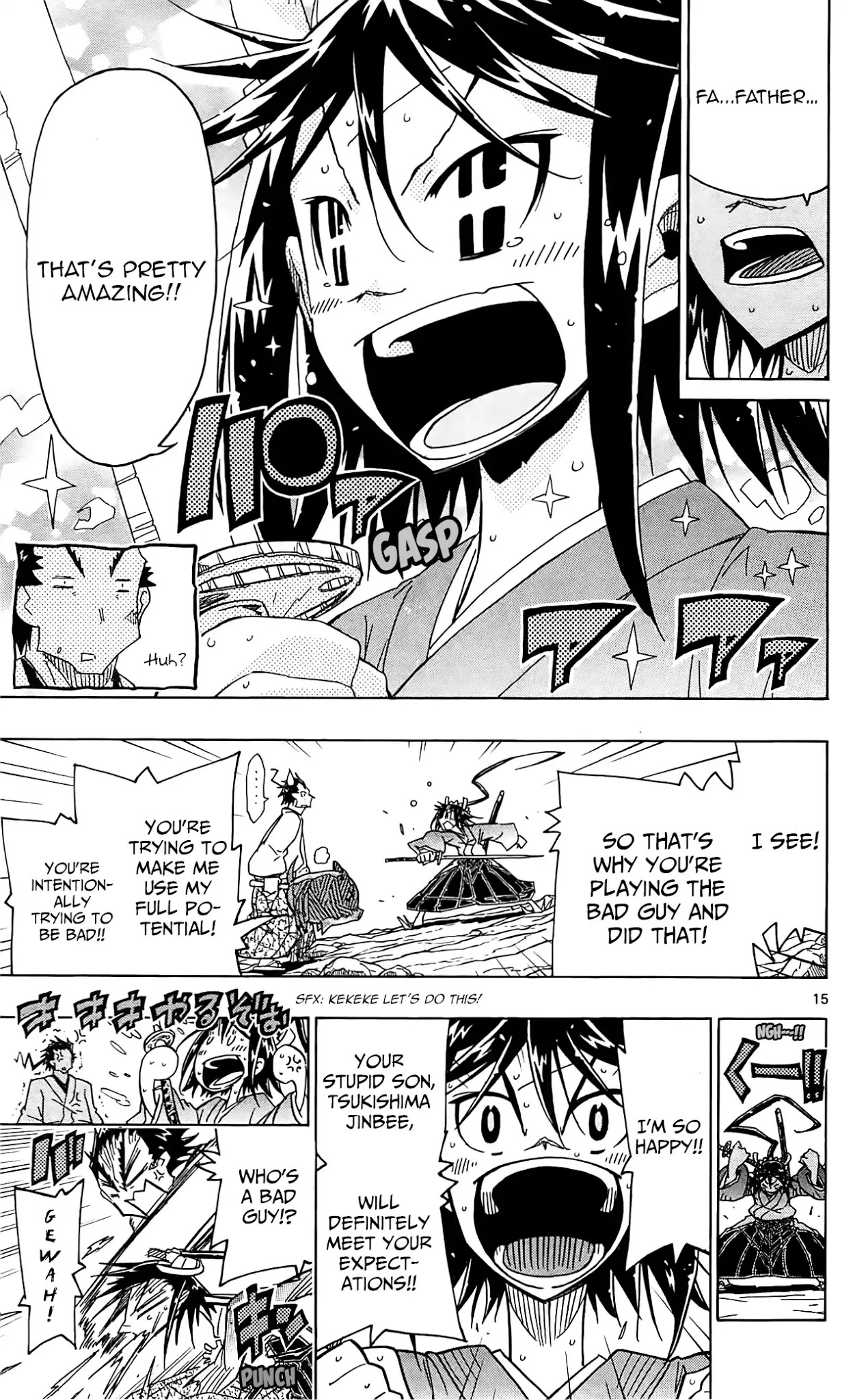 Joujuu Senjin!! Mushibugyo Chapter 60 page 16 - Chapter 60: Mt. Fuji's 36 Blades