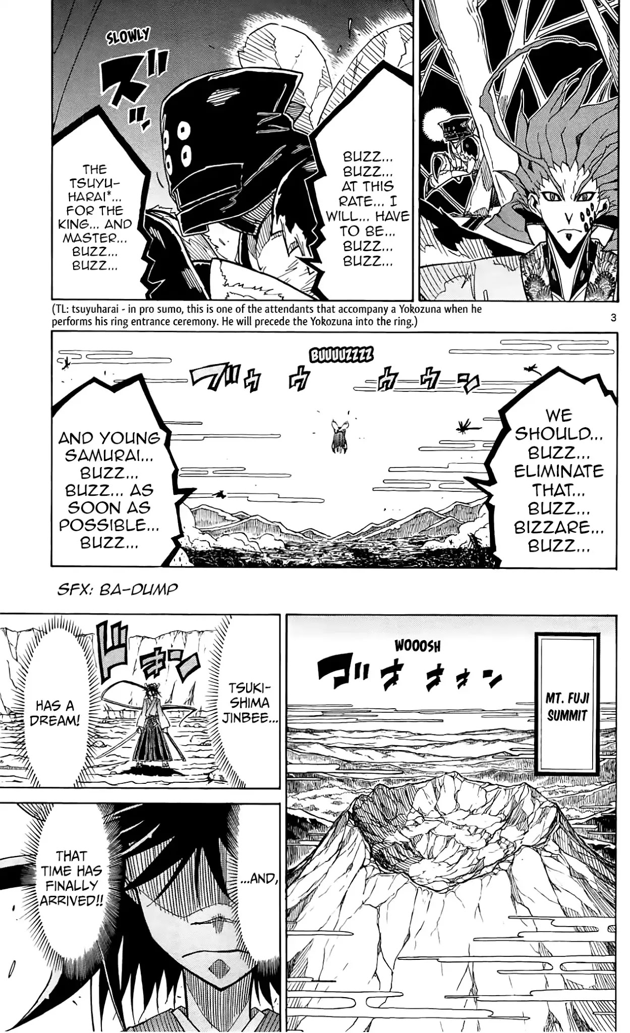 Joujuu Senjin!! Mushibugyo Chapter 60 page 4 - Chapter 60: Mt. Fuji's 36 Blades