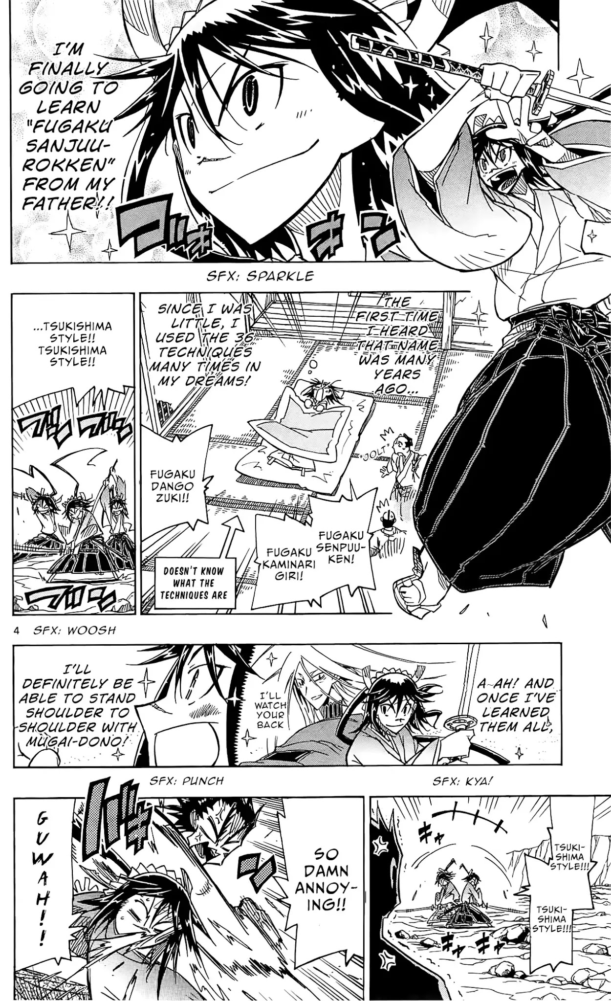 Joujuu Senjin!! Mushibugyo Chapter 60 page 5 - Chapter 60: Mt. Fuji's 36 Blades