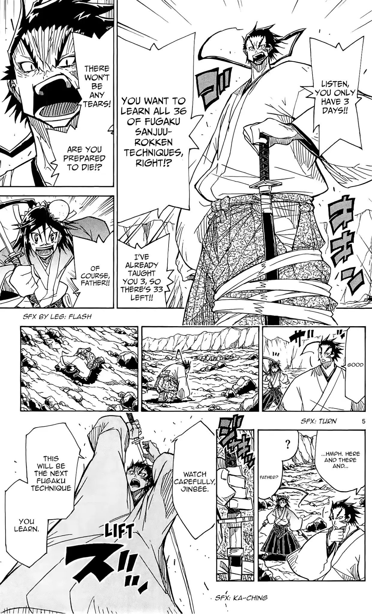 Joujuu Senjin!! Mushibugyo Chapter 60 page 6 - Chapter 60: Mt. Fuji's 36 Blades