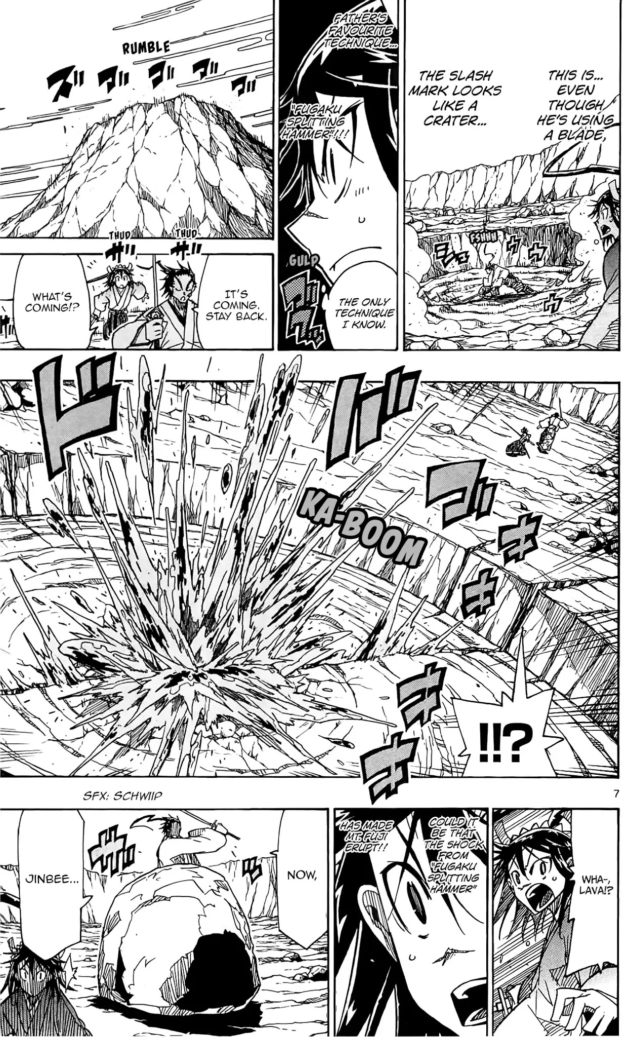 Joujuu Senjin!! Mushibugyo Chapter 60 page 8 - Chapter 60: Mt. Fuji's 36 Blades